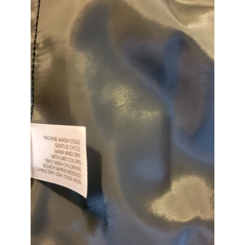 Old Navy Gray One-Button Single Breasted Career Formal Blazer Women's Size Large